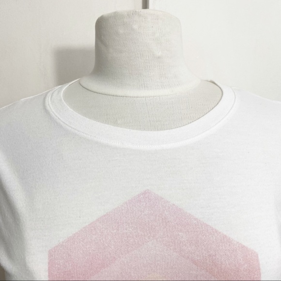 AEROPOSTALE cityscape graphic cotton blend tee L - Picture 5 of 7